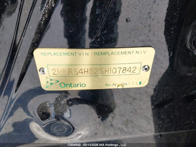 2HKRS4H52SH107842 Honda Cr-v Sport
