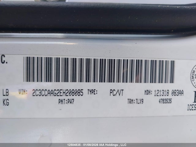 Chrysler 300 Touring 2014 2C3CCAAG2EH208085 Image 9