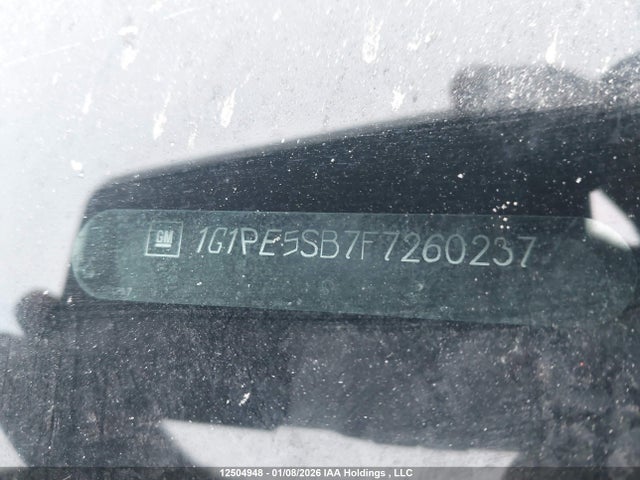1G1PE5SB7F7260237 Chevrolet Cruze 2lt