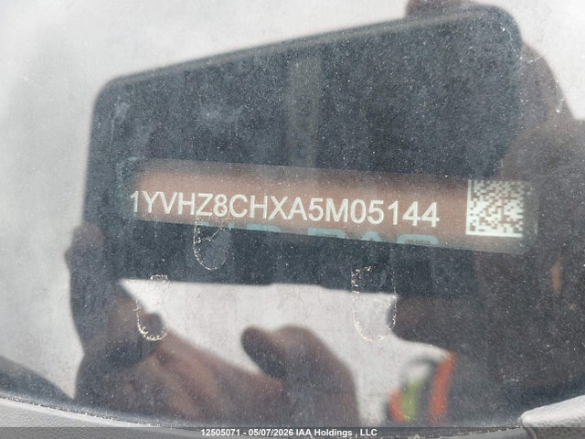 Auction sale of the 2010 Mazda Mazda6, vin: 1YVHZ8CHXA5M05144, lot number: 12505071
