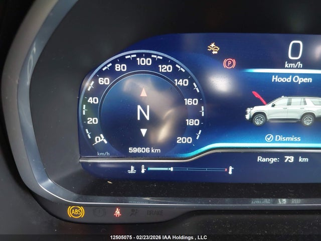 2023 Chevrolet Tahoe Rst მანქანა იყიდება აუქციონზე, vin: 1GNSKRKD7PR196815, აუქციონის ნომერი: 12505075