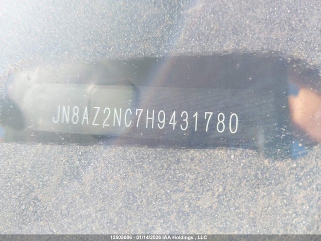 JN8AZ2NC7H9431780 Infiniti Qx80 Base 7 Passenger/limited 7 Passenger