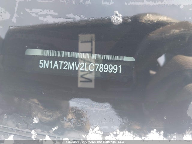 5N1AT2MV2LC789991 Nissan Rogue S/sl/sv