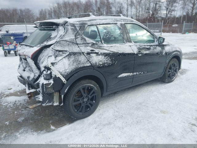 2022 Nissan Kicks Sv მანქანა იყიდება აუქციონზე, vin: 3N1CP5CV3NL501538, აუქციონის ნომერი: 12505180