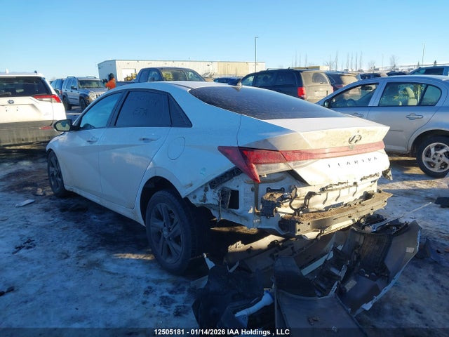 KMHLM4AGXMU148817 Hyundai Elantra Preferred Ivt With Sun And Tech Package