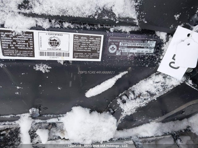 2BPSTGRE4RV000021 Skidoo Skidoo