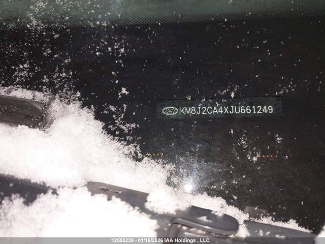 12505239 :رقم المزاد ، KM8J2CA4XJU661249 vin ، 2018 Hyundai Tucson Se مزاد بيع