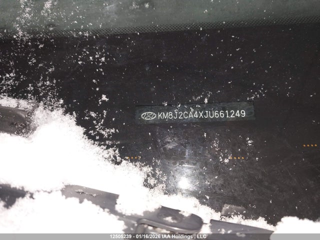 12505239 :رقم المزاد ، KM8J2CA4XJU661249 vin ، 2018 Hyundai Tucson Se مزاد بيع
