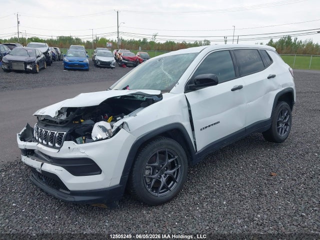 12505249 :رقم المزاد ، 3C4NJDAN9ST519932 vin ، 2025 Jeep Compass Sport مزاد بيع
