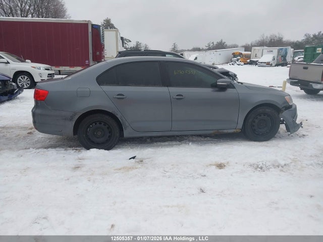 12505357 :رقم المزاد ، 3VWDK7AJ6BM364254 vin ، 2011 Volkswagen Jetta 2.0l Comfortline مزاد بيع