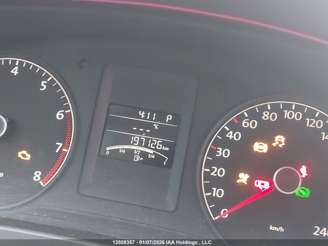 12505357 :رقم المزاد ، 3VWDK7AJ6BM364254 vin ، 2011 Volkswagen Jetta 2.0l Comfortline مزاد بيع
