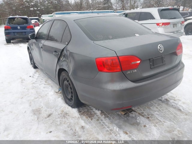 12505357 :رقم المزاد ، 3VWDK7AJ6BM364254 vin ، 2011 Volkswagen Jetta 2.0l Comfortline مزاد بيع