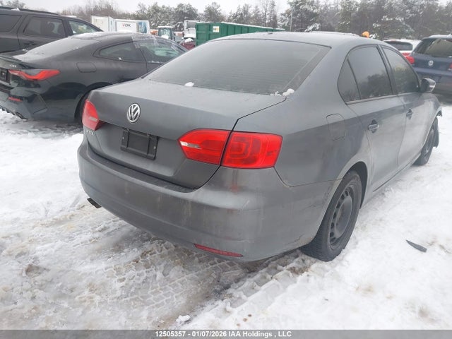 12505357 :رقم المزاد ، 3VWDK7AJ6BM364254 vin ، 2011 Volkswagen Jetta 2.0l Comfortline مزاد بيع