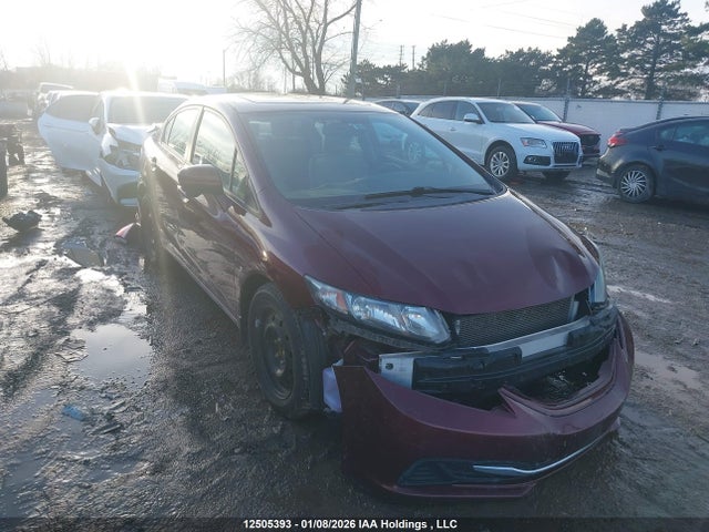 Honda Civic Lx 2014 2HGFB2F5XEH030615 Image 1