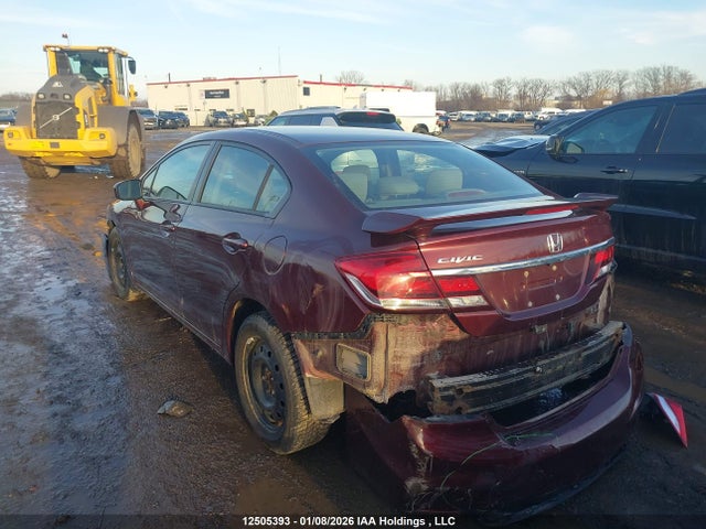 Honda Civic Lx 2014 2HGFB2F5XEH030615 Image 3