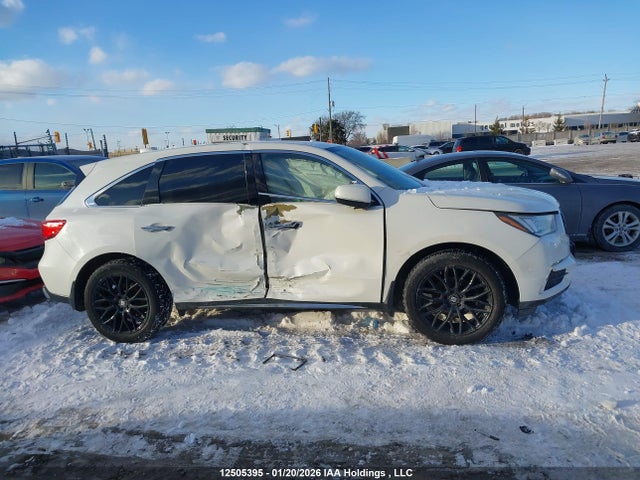 2017 Acura Mdx მანქანა იყიდება აუქციონზე, vin: 5FRYD4H46HB503954, აუქციონის ნომერი: 12505395