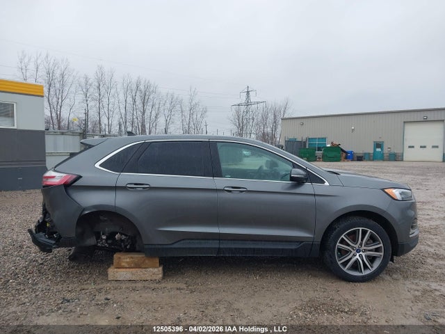 12505396 :رقم المزاد ، 2FMPK4K95NBA85544 vin ، 2022 Ford Edge Titanium مزاد بيع
