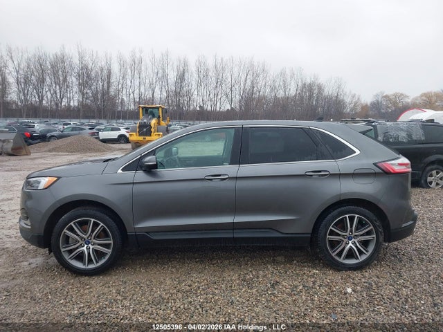 12505396 :رقم المزاد ، 2FMPK4K95NBA85544 vin ، 2022 Ford Edge Titanium مزاد بيع