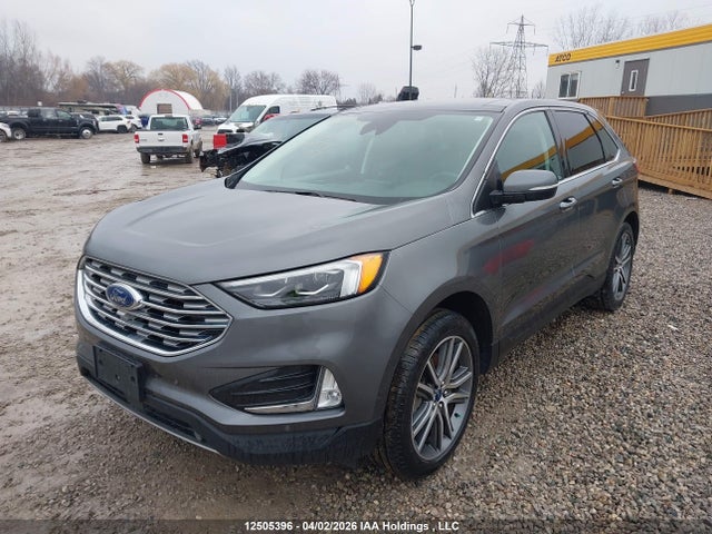 12505396 :رقم المزاد ، 2FMPK4K95NBA85544 vin ، 2022 Ford Edge Titanium مزاد بيع