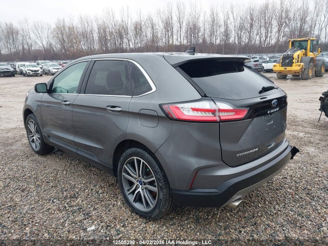 12505396 :رقم المزاد ، 2FMPK4K95NBA85544 vin ، 2022 Ford Edge Titanium مزاد بيع
