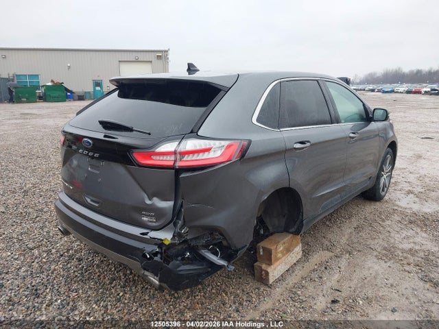 12505396 :رقم المزاد ، 2FMPK4K95NBA85544 vin ، 2022 Ford Edge Titanium مزاد بيع