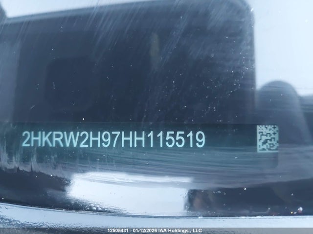 2HKRW2H97HH115519 Honda Cr-v Touring