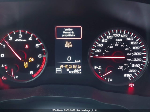 Aukcja sprzedaży 2025 Subaru Wrx, vin: JF1VBAH65S9801820, numer aukcji: 12505440