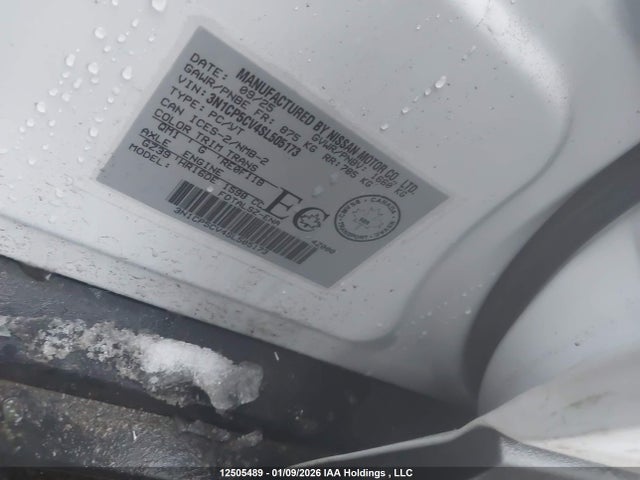 3N1CP5CV4SL505173 Nissan Kicks Play Sv