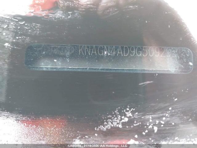 KNAGN4AD9G5092938 KIA Optima Hybrid Ex/ex Premium/ex Tech