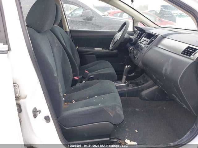 2010 Nissan Versa 1.8s მანქანა იყიდება აუქციონზე, vin: 3N1BC1CP5AL436624, აუქციონის ნომერი: 12505505
