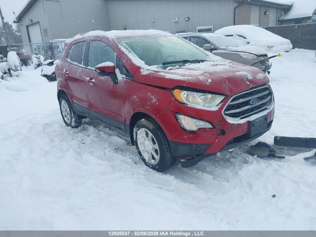 Auction sale of the 2018 Ford Ecosport Se, vin: MAJ6P1UL3JC202661, lot number: 12505547