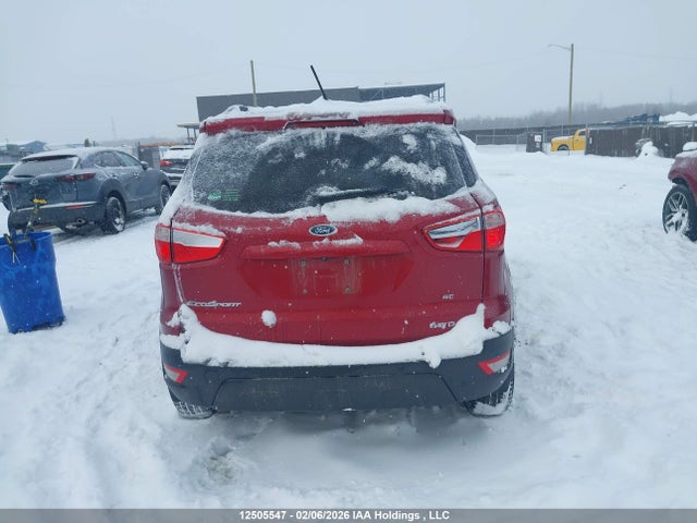 2018 Ford Ecosport Se მანქანა იყიდება აუქციონზე, vin: MAJ6P1UL3JC202661, აუქციონის ნომერი: 12505547