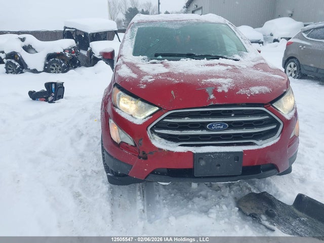 2018 Ford Ecosport Se მანქანა იყიდება აუქციონზე, vin: MAJ6P1UL3JC202661, აუქციონის ნომერი: 12505547