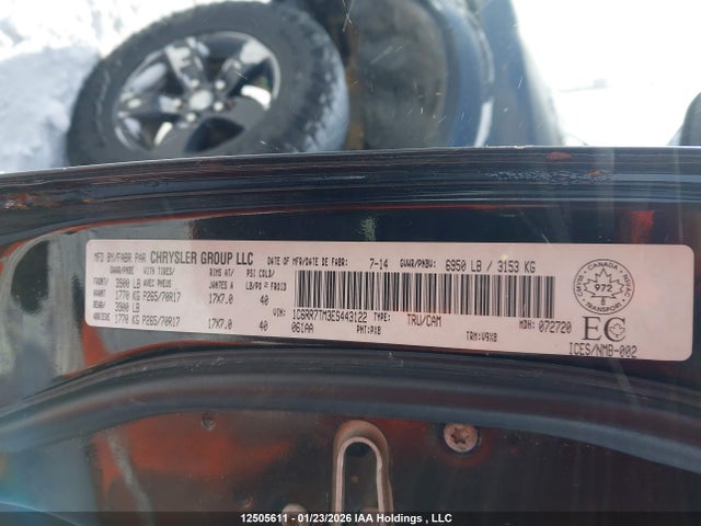 RAM 1500 Slt 2014 1C6RR7TM3ES443122 Image 9