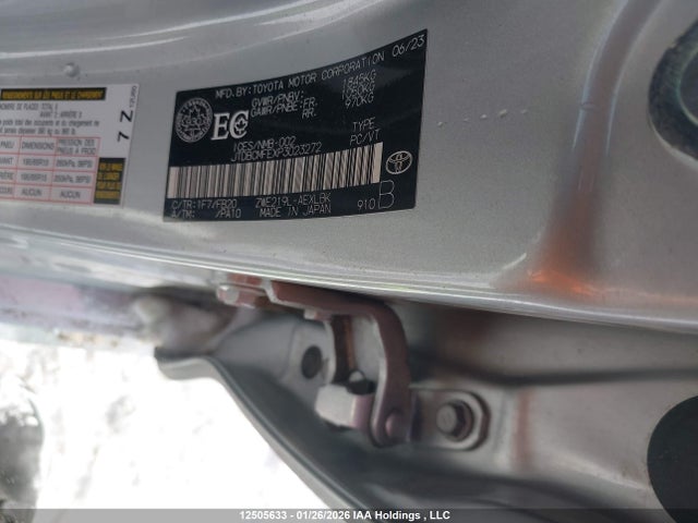 Toyota Corolla Hybrid 2023 JTDBCMFEXP3023272 Image 9