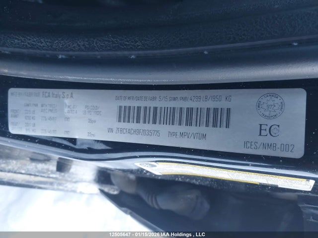 Fiat 500l Lounge 2015 ZFBCFACH9FZ035775 Image 18