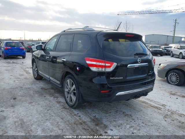 2014 Nissan Pathfinder Hybrid Platinum Premium/sv მანქანა იყიდება აუქციონზე, vin: 5N1CR2MM7EC675079, აუქციონის ნომერი: 12505718