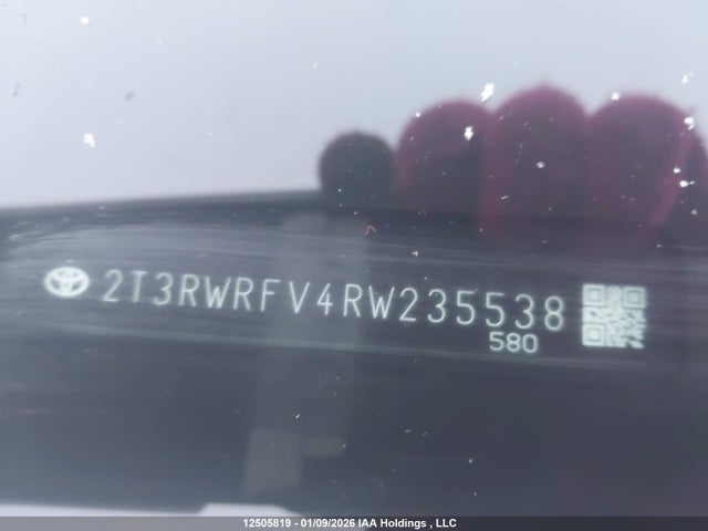 2T3RWRFV4RW235538 Toyota Rav4 Hybrid Xle