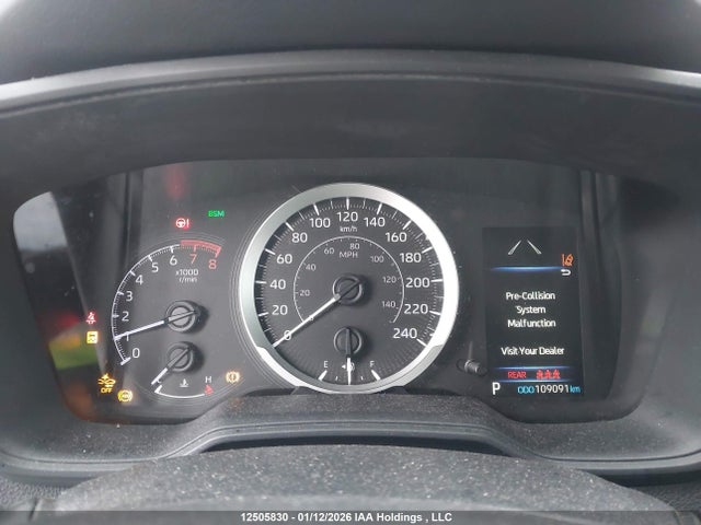 12505830 :رقم المزاد ، 5YFBPRBE4LP025351 vin ، 2020 Toyota Corolla Le مزاد بيع