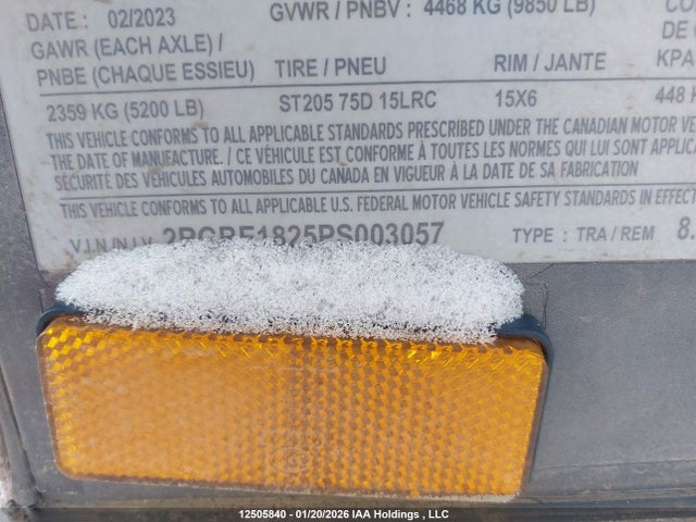 Remorque Utility 7x14 2023 2RGBE1825PS003057 Image 9