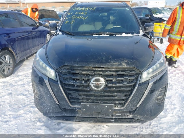 12505842 :رقم المزاد ، 3N1CP5DV6ML524101 vin ، 2021 Nissan Kicks مزاد بيع