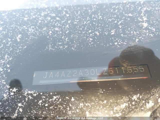 Продаж на аукціоні авто 2020 Mitsubishi Outlander, vin: JA4AZ2A30LZ611655, номер лоту: 12505875