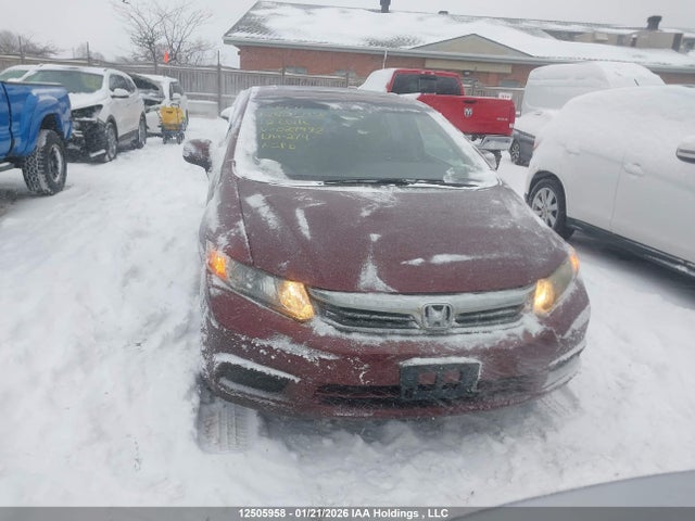 2012 Honda Civic Ex 4dr მანქანა იყიდება აუქციონზე, vin: 2HGFB2F58CH027998, აუქციონის ნომერი: 12505958