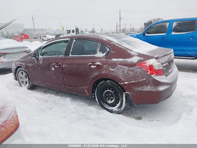 2012 Honda Civic Ex 4dr მანქანა იყიდება აუქციონზე, vin: 2HGFB2F58CH027998, აუქციონის ნომერი: 12505958