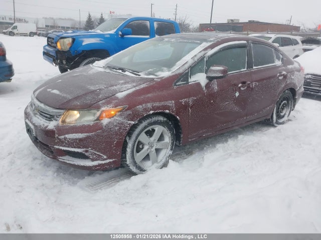 2012 Honda Civic Ex 4dr მანქანა იყიდება აუქციონზე, vin: 2HGFB2F58CH027998, აუქციონის ნომერი: 12505958