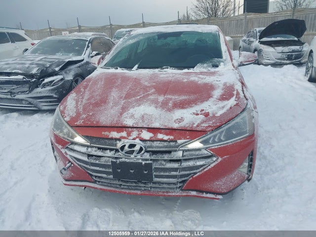 2020 Hyundai Elantra Ultimate მანქანა იყიდება აუქციონზე, vin: KMHD84LF3LU110213, აუქციონის ნომერი: 12505959