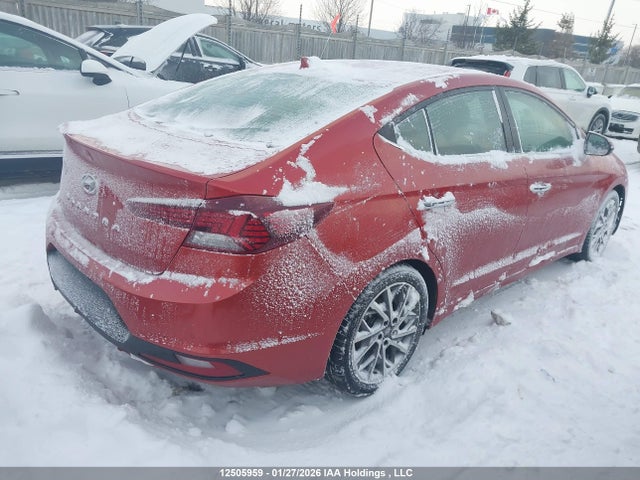 2020 Hyundai Elantra Ultimate მანქანა იყიდება აუქციონზე, vin: KMHD84LF3LU110213, აუქციონის ნომერი: 12505959