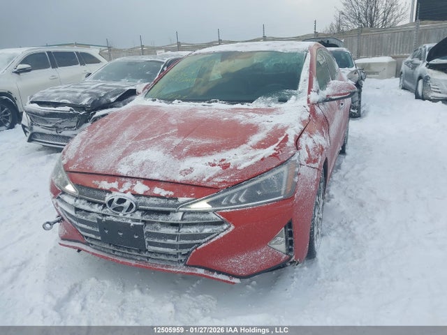 2020 Hyundai Elantra Ultimate მანქანა იყიდება აუქციონზე, vin: KMHD84LF3LU110213, აუქციონის ნომერი: 12505959