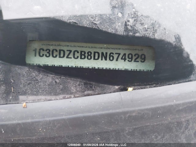 Aukcja sprzedaży 2013 Dodge Avenger Sxt, vin: 1C3CDZCB8DN674929, numer aukcji: 12506040