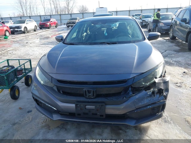 2019 Honda Civic Lx მანქანა იყიდება აუქციონზე, vin: 2HGFC2F57KH019760, აუქციონის ნომერი: 12506108